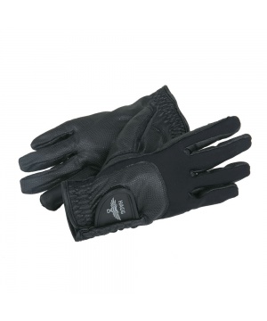 Ръкавици за ездачи в черен цвят от HAGG