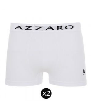 Сет от 2 броя боксерки Azzaro в бял цвят