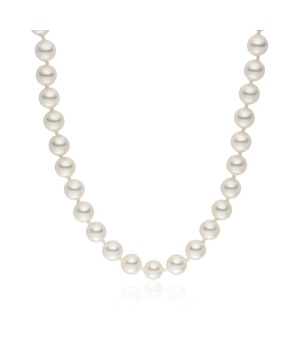Колие с перли в бяло от Pearls of London