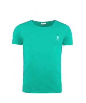 Тениска в зелен цвят с принт от Summer Fresh