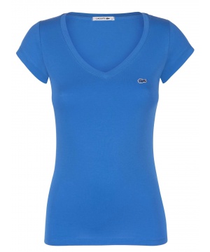 Дамска тениска Lacoste в син цвят