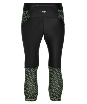 Спортен 3/4 панталон в черен цвят и неоново от Kilpi