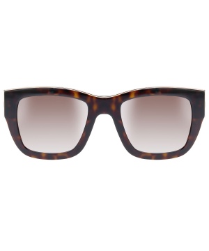 Дамски слънчеви очила Balenciaga в кафява гама