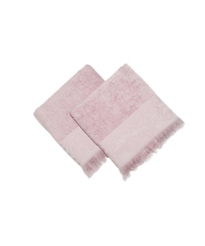 Кърпи за ръце 2 броя от Bahar Home в розов нюанс