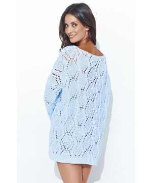 Пуловер от Numinou в светлосин цвят
