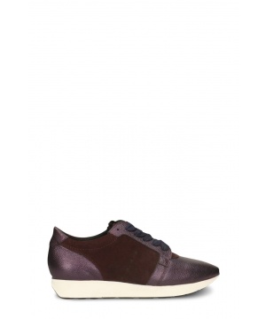 Кожени обувки в лилав нюанс и бордо от Gino Rossi