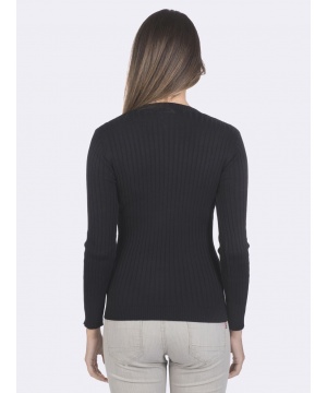 Пуловер в черен цвят от Giorgio Di Mare