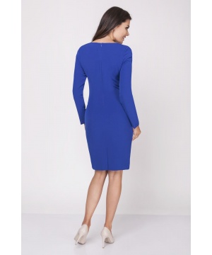 Елегантна рокля в син цвят от Foggy