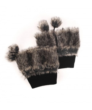 Ръкавици в черен цвят от Biston