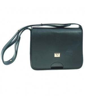 Стилна дамска чанта в черен цвят от 19V69 ITALIA