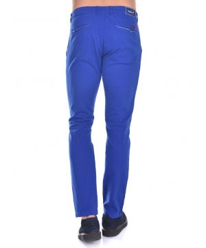 Памучен панталон в кралско синьо от Giorgio Di Mare