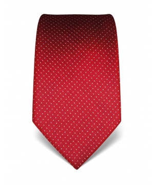Червена вратовръзка от Vincenzo Boretti на фини точки