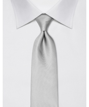 Вратовръзка от Vincenzo Boretti в сребрист цвят