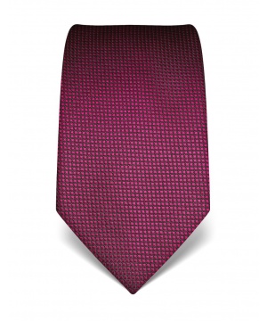 Вратовръзка от Vincenzo Boretti в цвят фуксия на фини карета