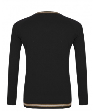 Мъжки пуловер в черен цвят от Paul Parker