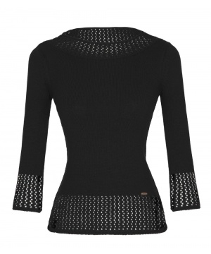 Дамски пуловер от Paul Parker в черен цвят