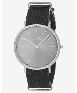 Мъжки часовник от Liu Jo Luxury в сребрист и черен цвят